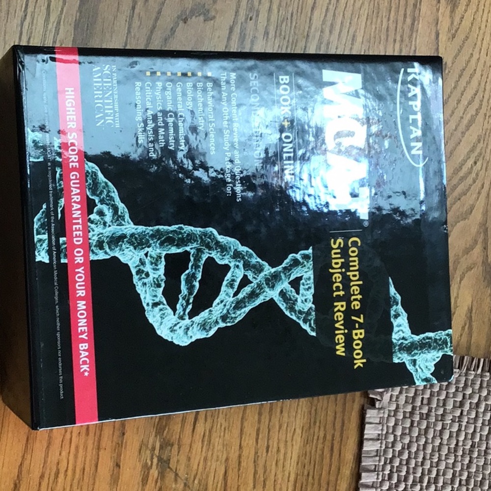 Mcat Kaplan/barons study guides